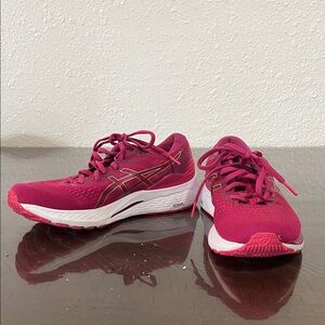 ASICS Women's Fuchsia Athletic Shoes